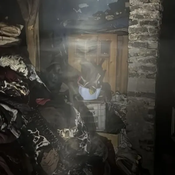 Apartman dairesinde yangın çıktı