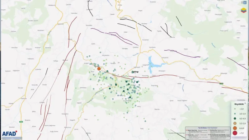 Balıkesir'de 237 artçı deprem oldu