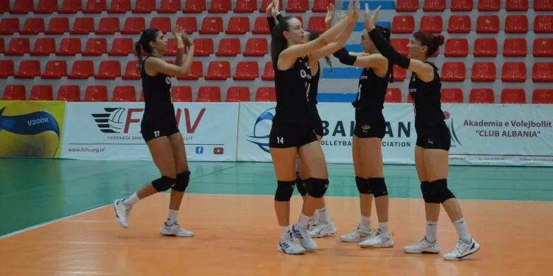 U21 Kadın Milli Voleybol Takımımızdan Arnavutluk'a Unutulmaz Ders!