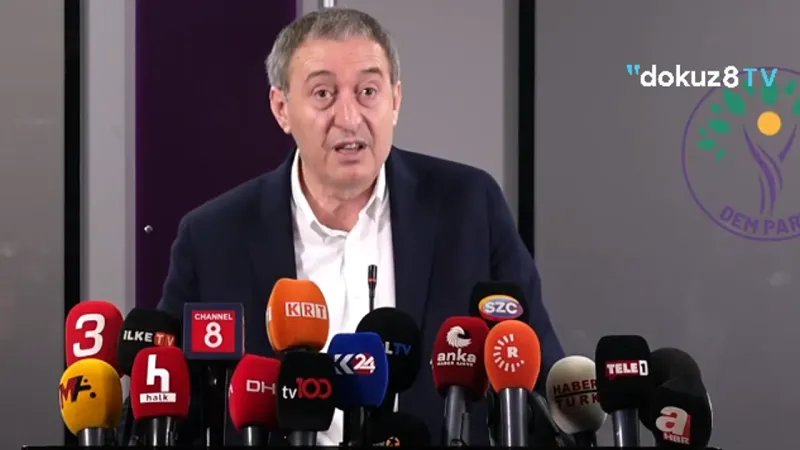 DEM'den Ercüment Akdeniz Çıkışı: HDK'li Olmak Suç Mu?
