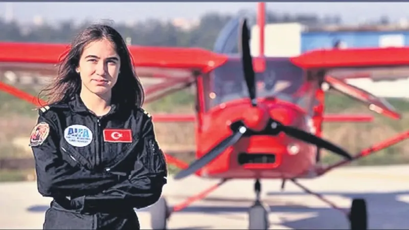 Dünyanın dikkatini çeken genç pilot: Defne Özcan TIME’ın “Yılın Kızları” listesinde