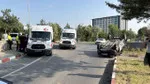 Edirne’de korkunç çarpışma: Otomobil takla attı, sürücü sıkıştı!