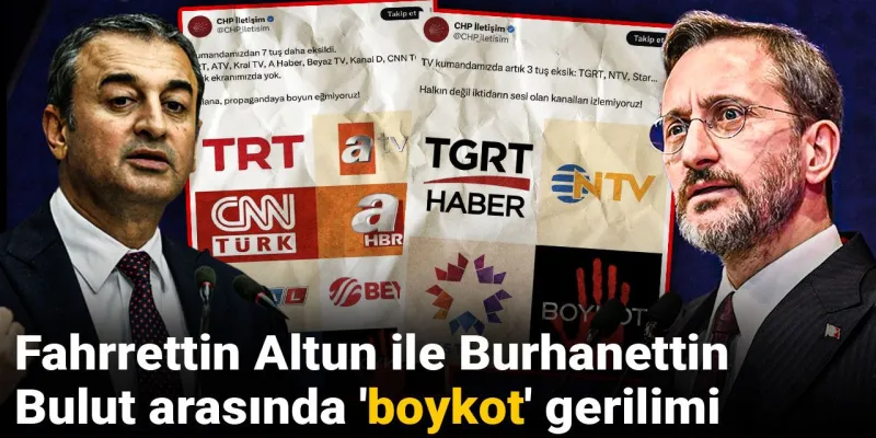 Fahrrettin Altun ile Burhanettin Bulut arasında 'boykot' gerilimi