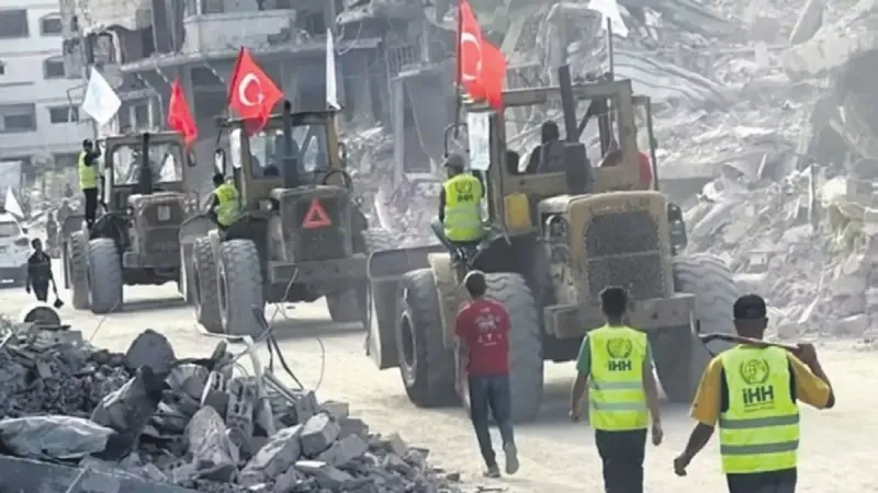Gazze'de Türk varlığı soykırımcıları rahatsız etti