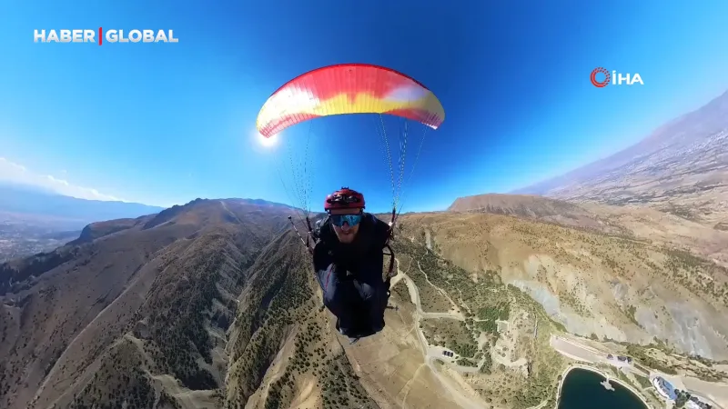 İrlandalı Wing Suit Pilotundan Ergan Dağı'nda Nefes Kesen Atlayış!