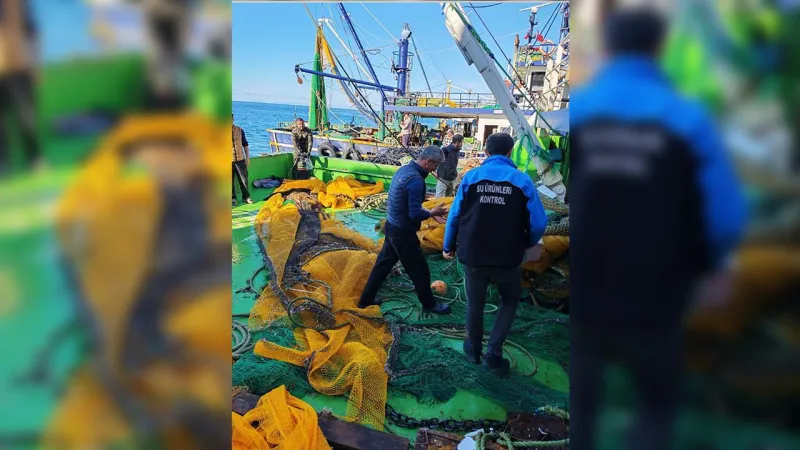 Kaçak avcılığa geçit yok: 525 kilo balığa el kondu