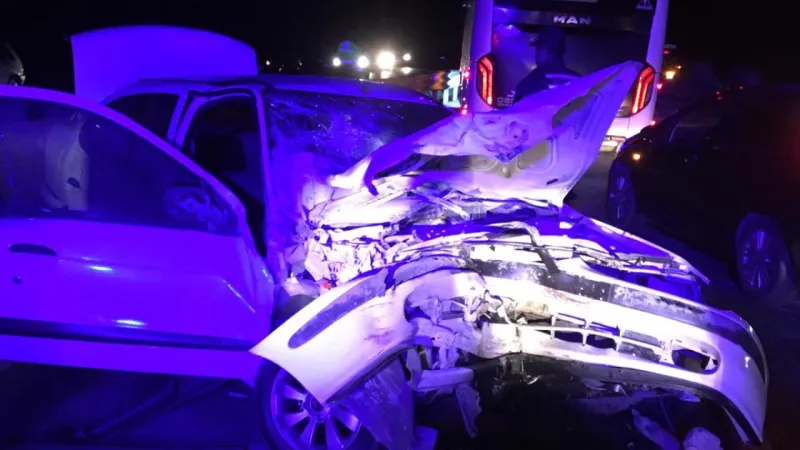 Kastamonu'da Feci Kaza: Traktör ve Otomobil Çarpıştı! 1 Ölü, 5 Yaralı