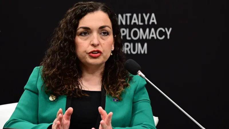 Kosova Cumhurbaşkanı Osmani: Türkiye'nin sarsılmaz desteği için minnettarız