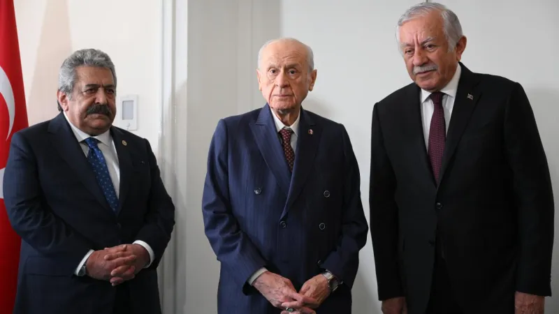MHP Genel Başkanı Bahçeli, DEM Parti heyetini TBMMde kabul etti