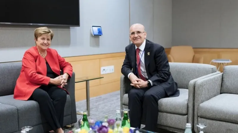 Şimşek'ten IMF Sürprizi! Georgieva ile Gizli Toplantı Neler Konuşuldu?