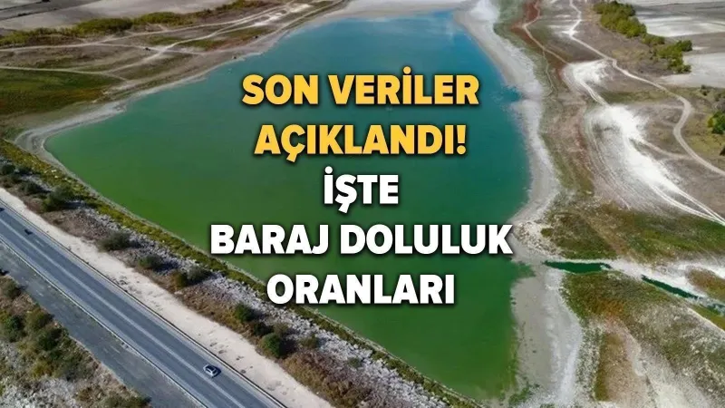 İstanbul Barajlarında Son Durum! 24 Nisan İSKİ Verileri Açıklandı