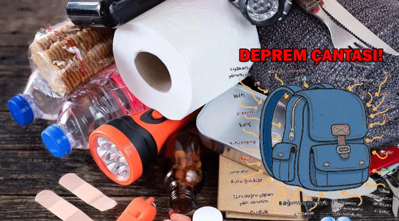 Deprem Çantası: Hayat Kurtaranlar! İçinde Ne Olmalı?