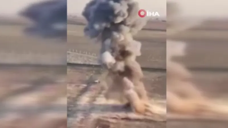 Mardin'de Mayın Paniği! İşte O Korkunç Patlama Anı
