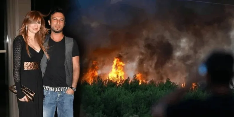 Tarkan'ın Eski Aşkı Bilge Öztürk'ün Sörf Okulu Küle Döndü!