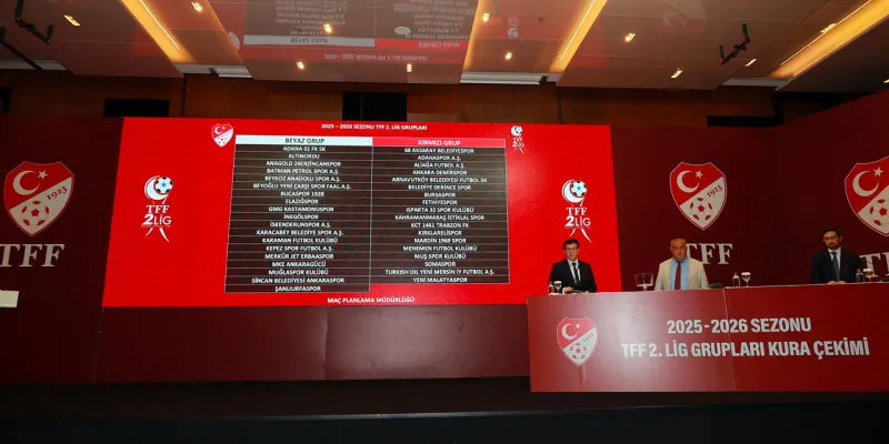 TFF'de böylesi görülmedi: Şampiyon 5 takım aynı gruba düştü