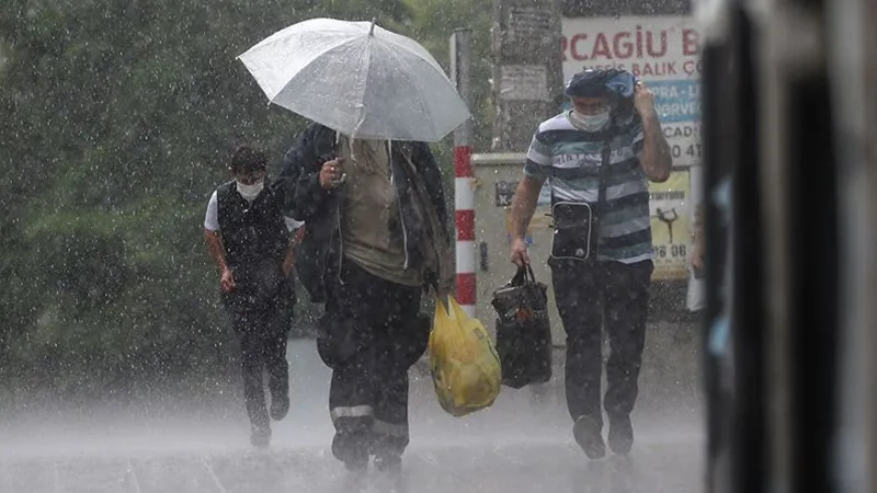 Türkiye'ye Soğuk Hava Şoku! Sağanak Yağış Alarmı Verildi!