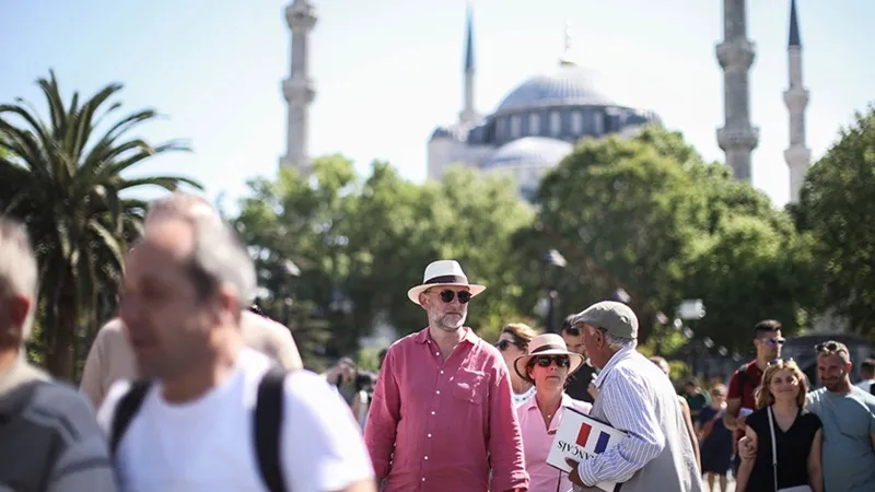 Türkiye'ye gelen ziyaretçi sayısı mayısta azaldı